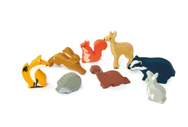 Woodland Animals Set of 8