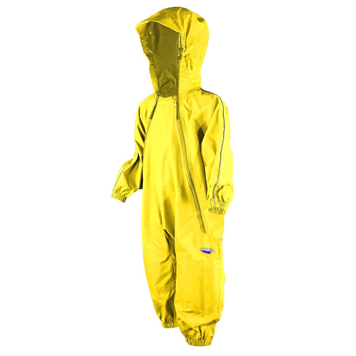 Yellow Splashy One Piece Rainsuit Size 18-24 months