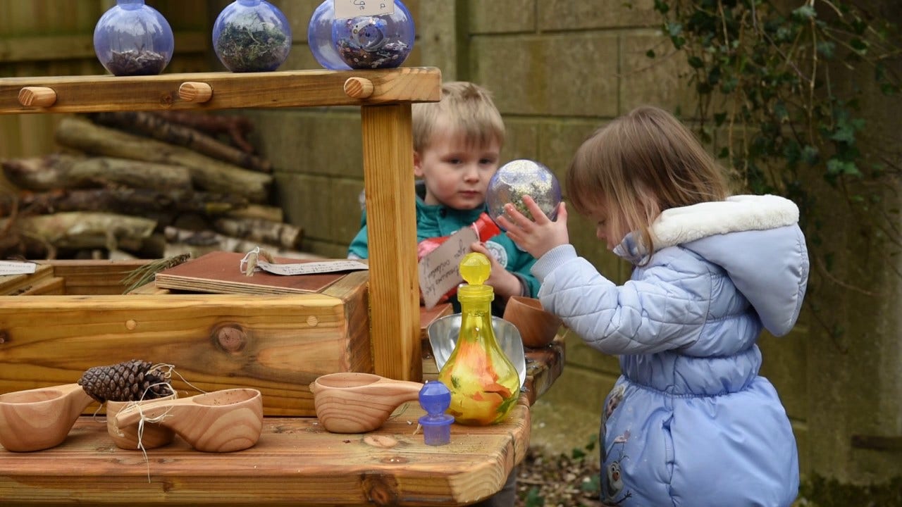 Giant Potion Bottles