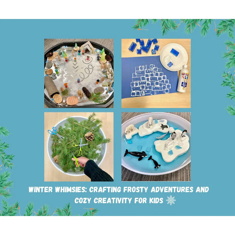 Winter Whimsies: Crafting Frosty Adventures and Cozy Creativity for Kids!