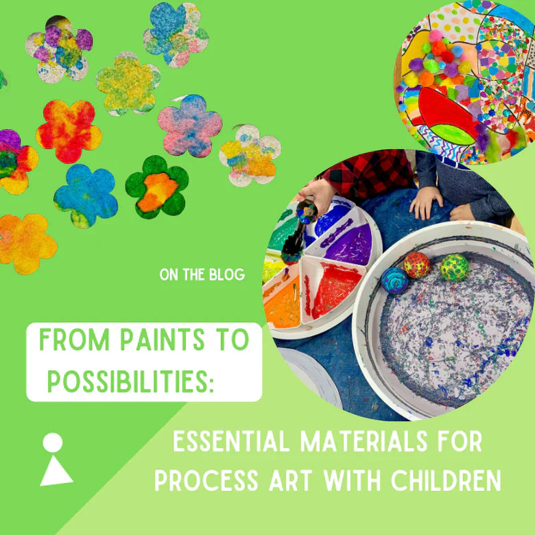 From Paints to Possibilities: Essential Materials for Process Art with Children