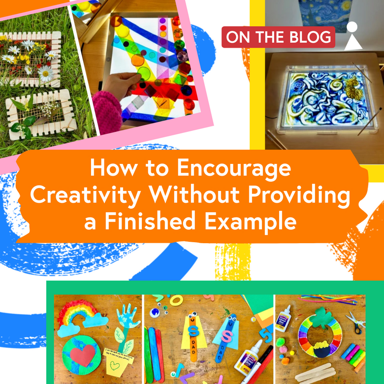 How to Encourage Creativity Without Providing a Finished Example