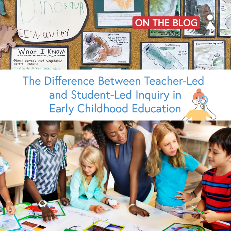 The Difference Between Teacher-Led and Student-Led Inquiry in Early Childhood Education