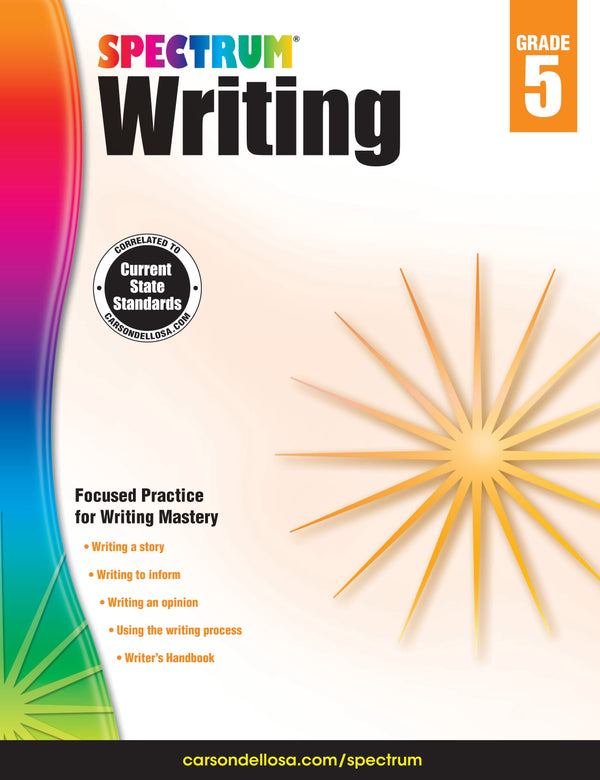Spectrum Writing Gr 5