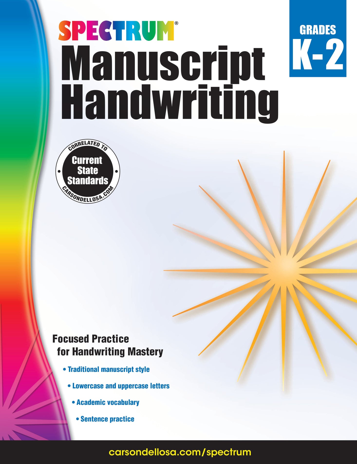 Spectrum Manuscript Handwriting Grs K-2
