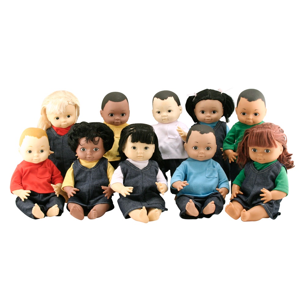 Ethnic Dolls Set of 10