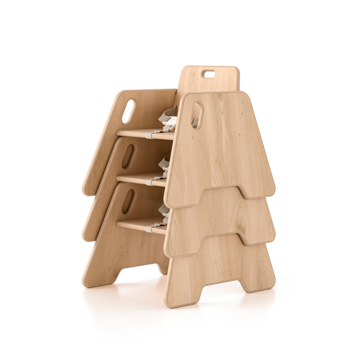 Stackable Infant Chair with Belt 8in