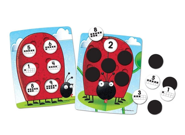 10 on the Spot Ten-Frame Game