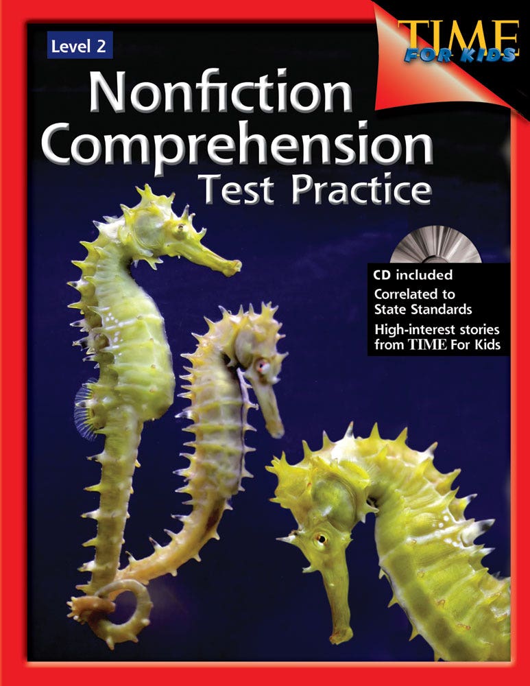 Nonfiction Comprehension Test Practice Ebook