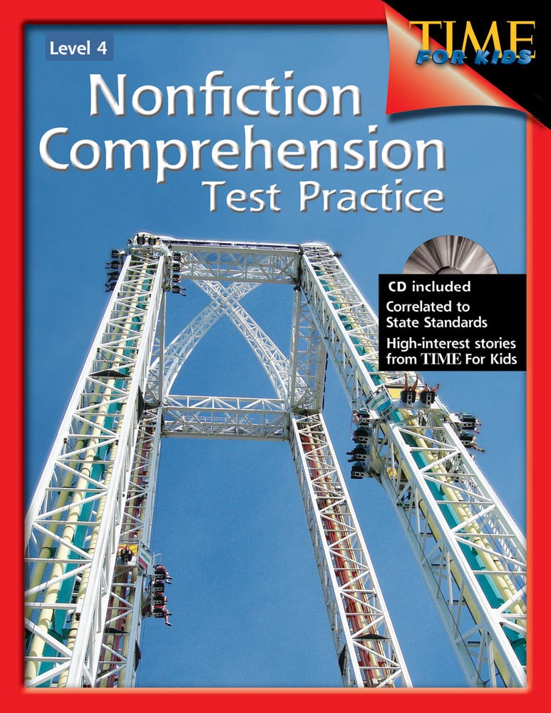 Nonfiction Comprehension Test Practice Ebook