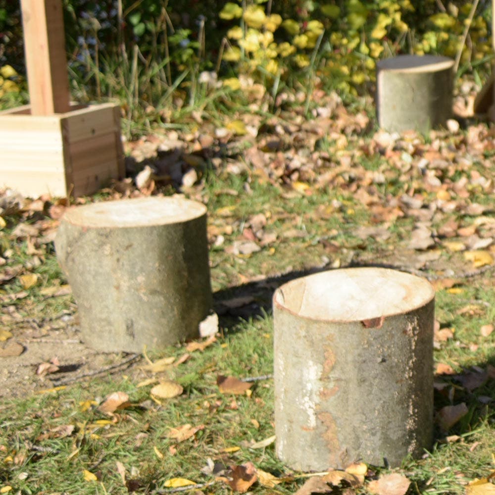 Stump Stool 10 inch by Naturally Inspired Play
