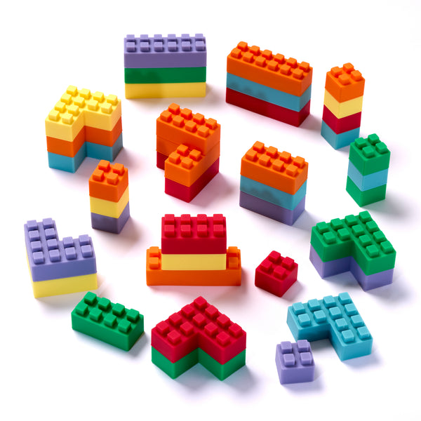 Silicone Building Blocks 48 pc