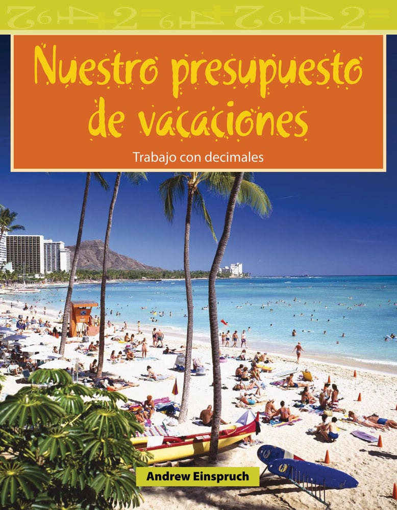 Nuestro presupuesto de vacaciones (Our Vacation Budget) Eboo