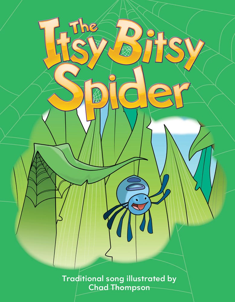 The Itsy Bitsy Spider Ebook