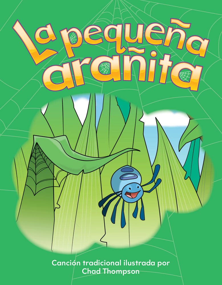 La pequena aranita (The Itsy Bitsy Spider) Ebook
