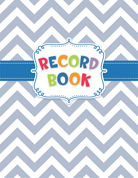 Chevron Record Book Open eBook Ebook