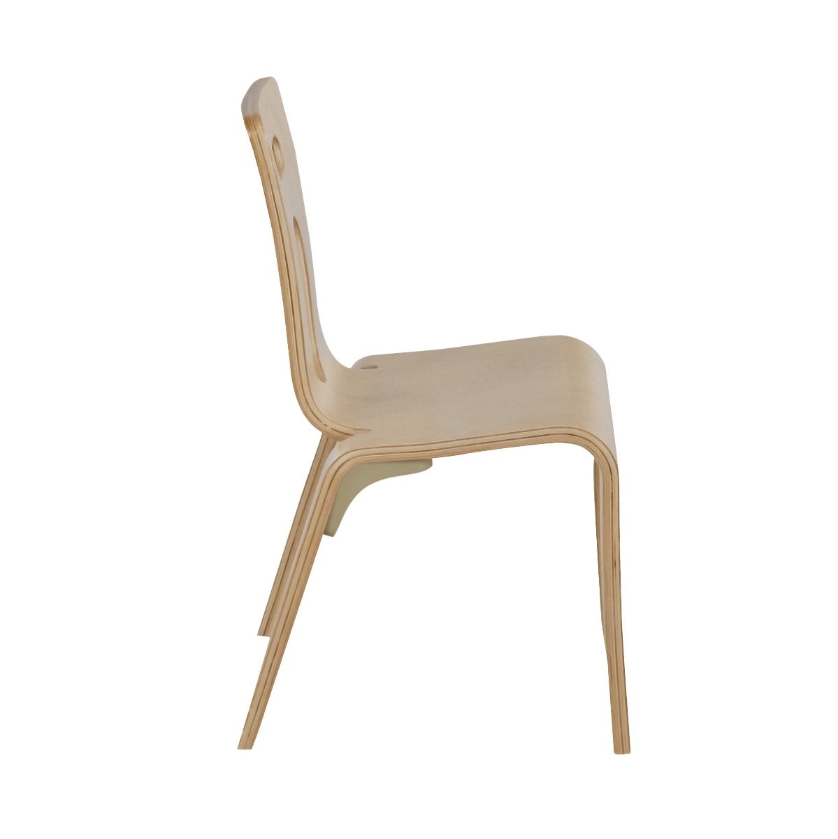 12in Bentwood Chair Pack of 2