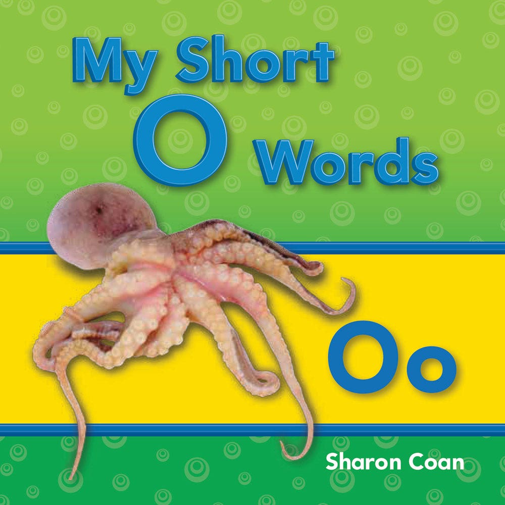 My Short O Words Ebook