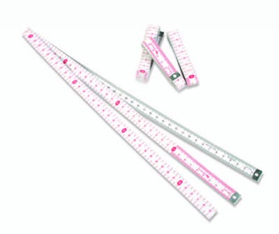 150cm Metric Only Fiberglass Tape Measure pk 10