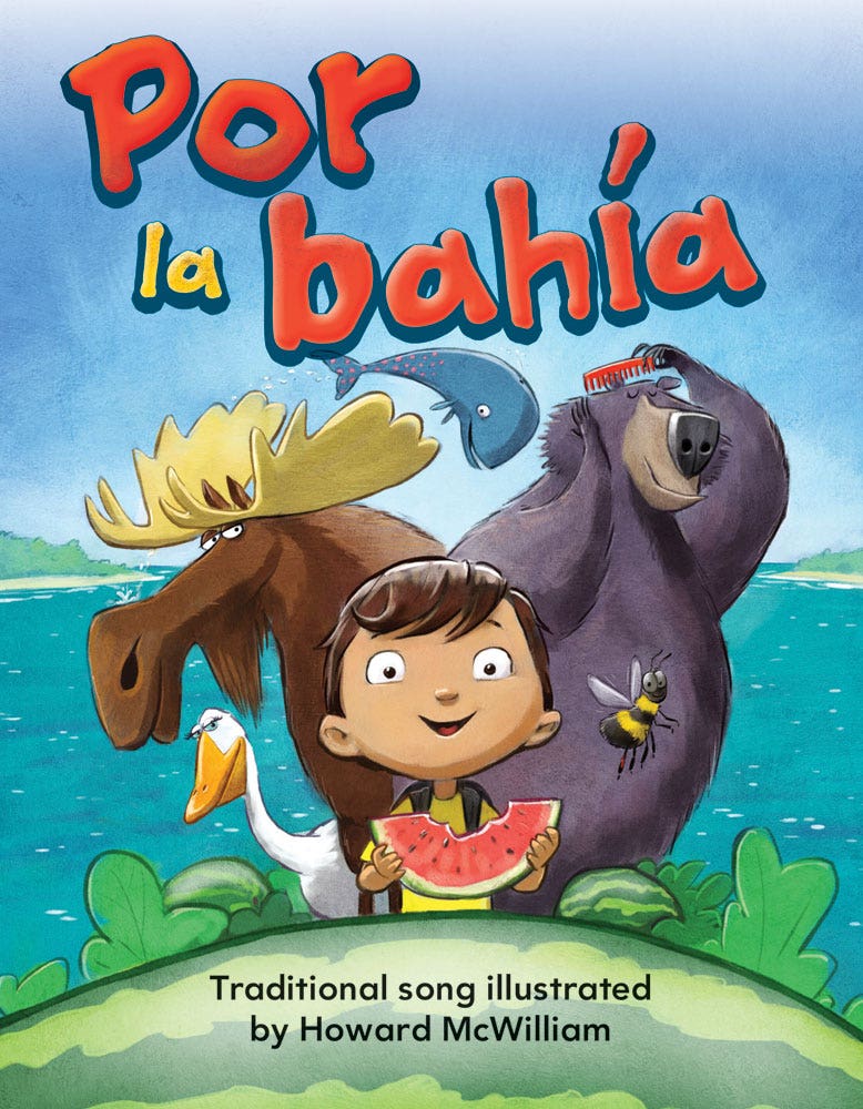 Por la baha (Down by the Bay) Ebook