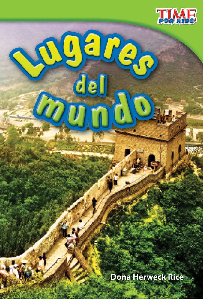 Lugares del mundo (Places Around the World) Ebook