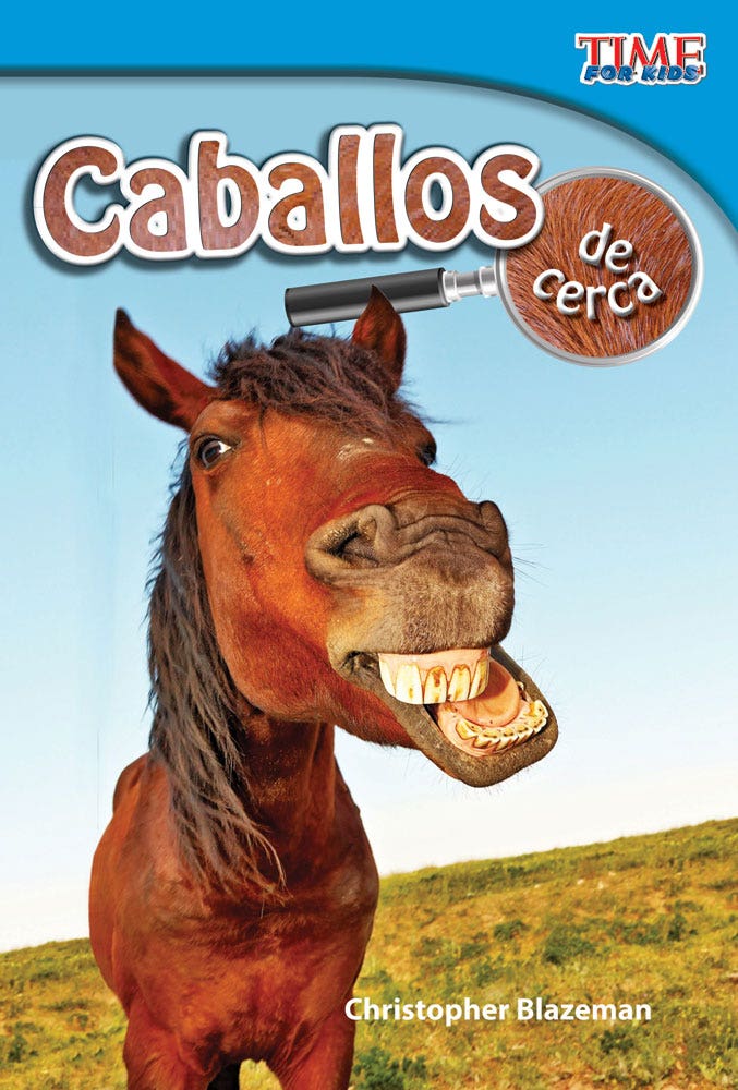 Caballos de cerca (Horses Up Close) Ebook