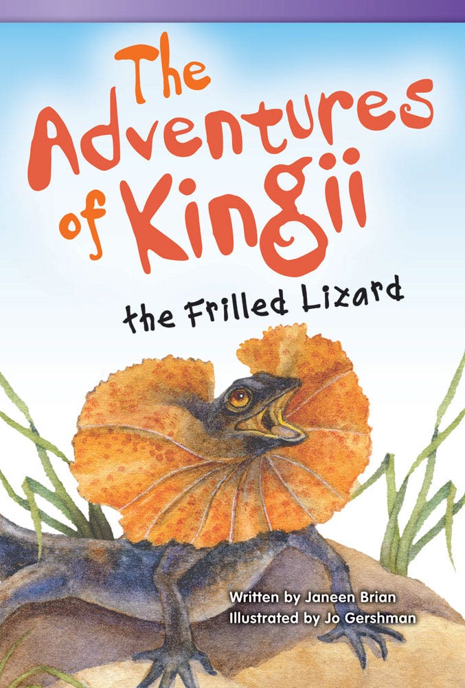 The Adventures of Kingii the Frilled Lizard Ebook