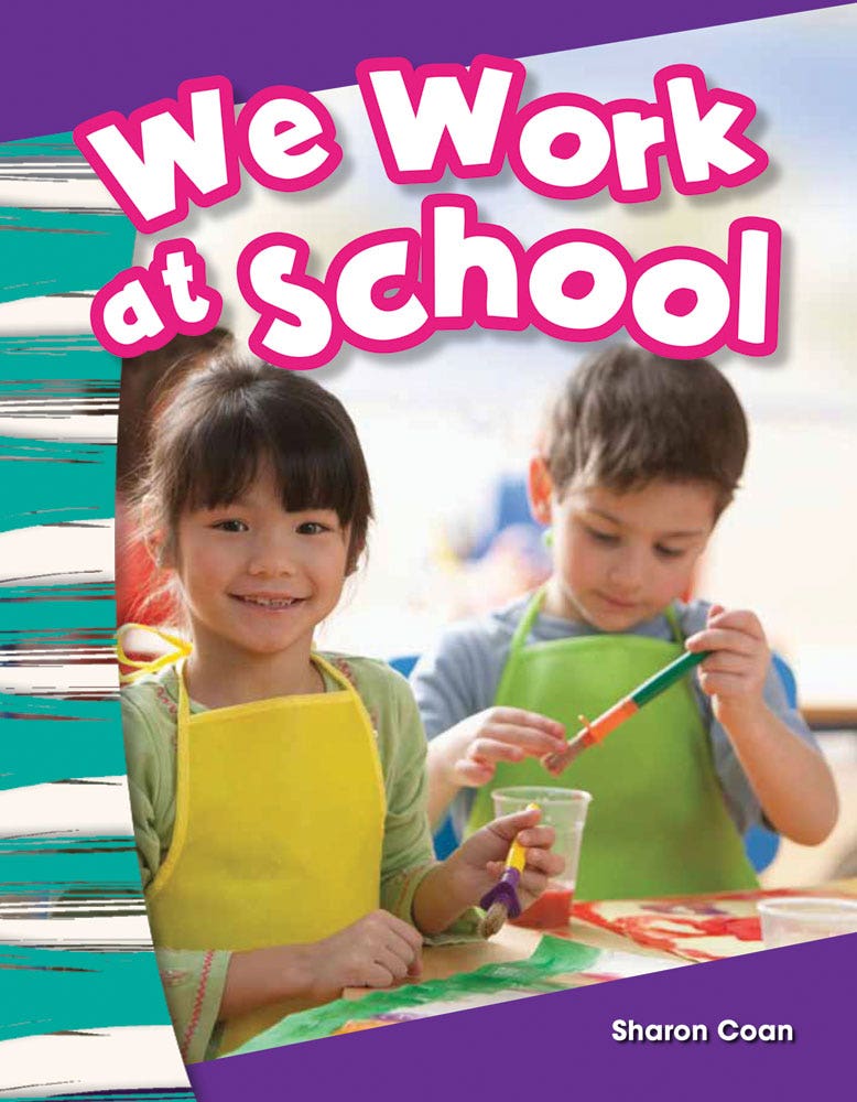 We Work at School Ebook
