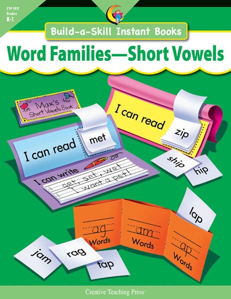 Word Families-Short Vowels Build-