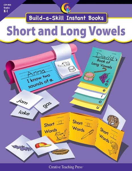Short And Long Vowels Build-A-Ski