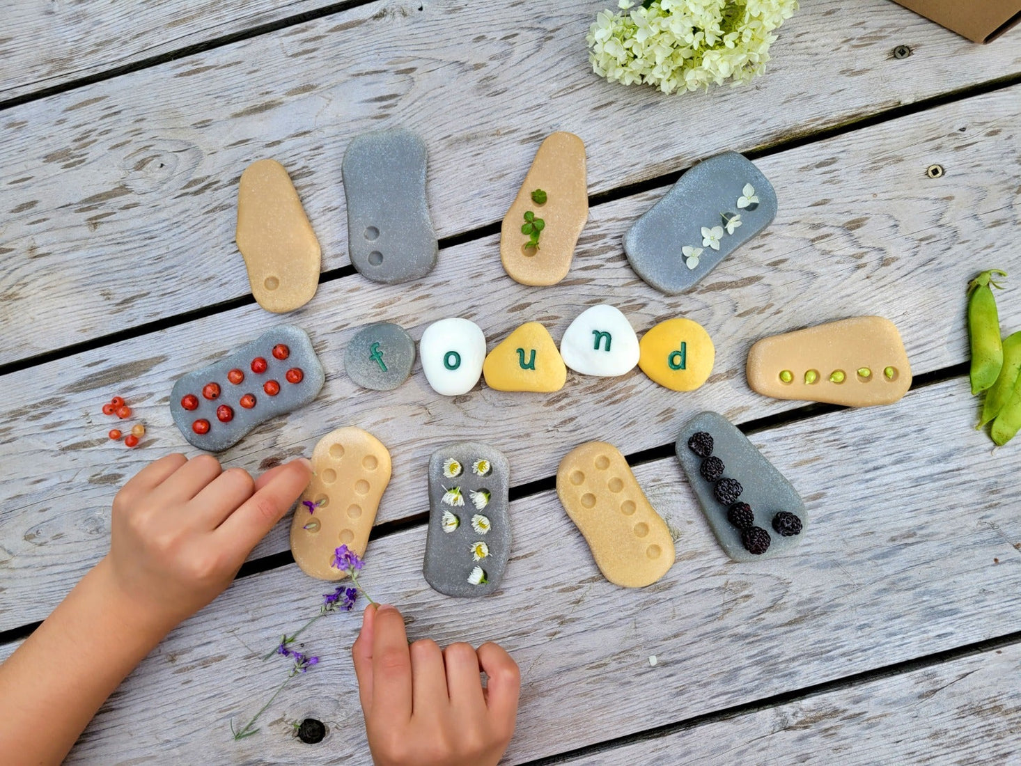 Tactile Counting Stones 20 pcs