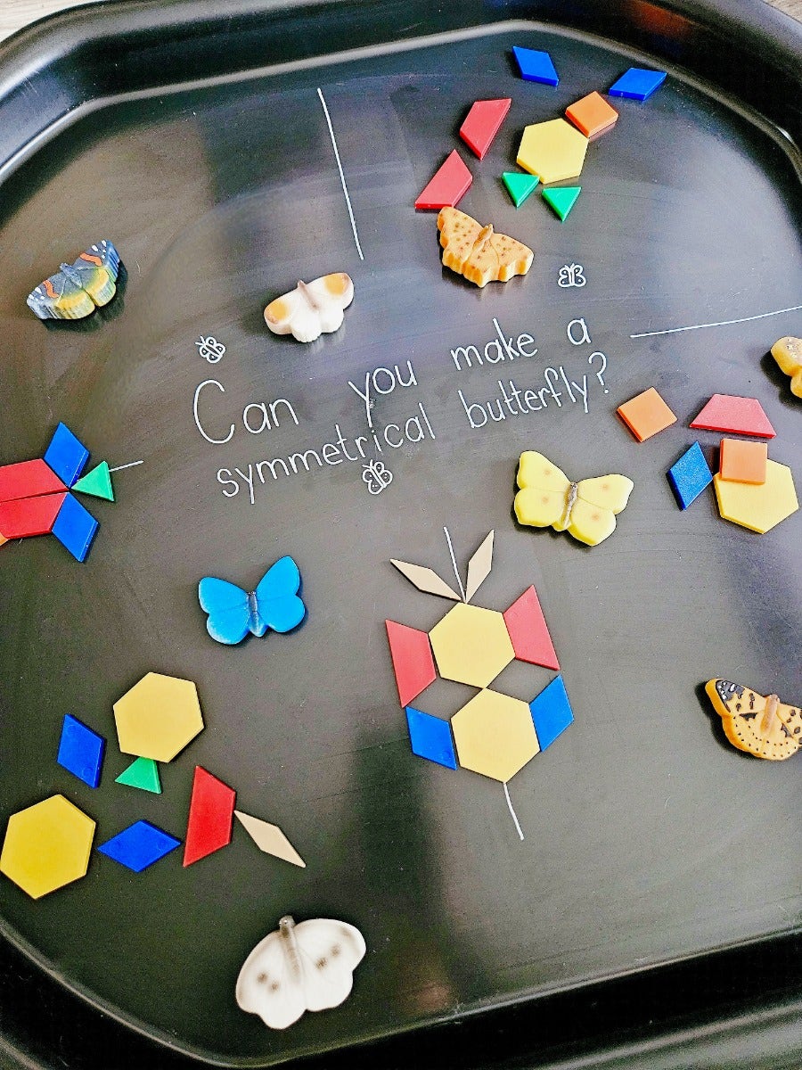 Sensory Play Stones Butterflies