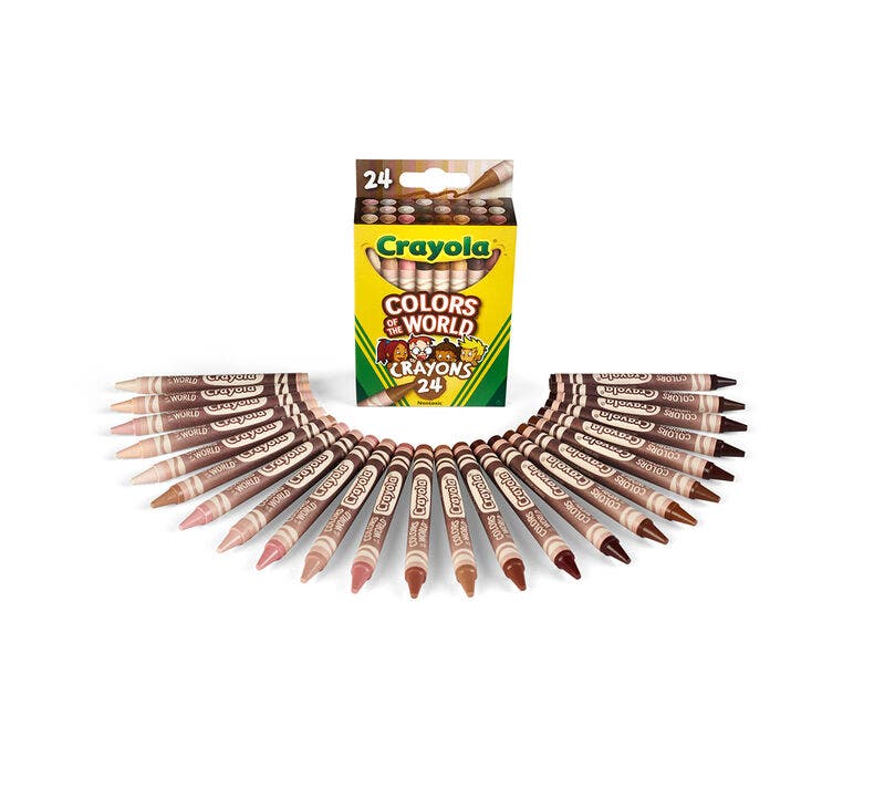 Crayola Colours of the World Crayons 24 ct