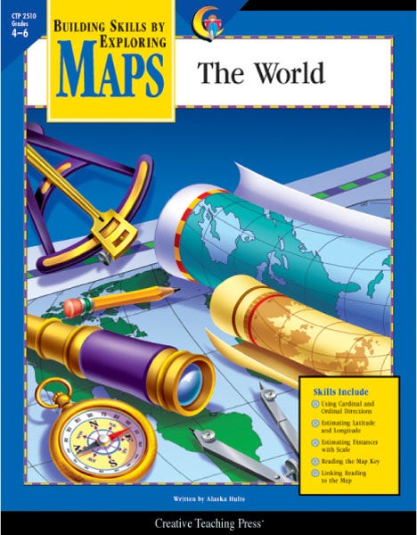 Map Skills: The World Ebook