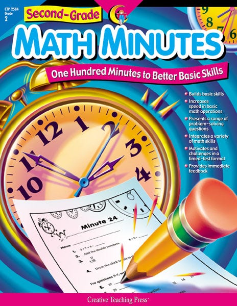 Second-grade Math Minutes Ebook