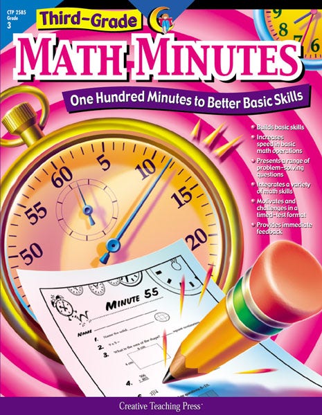 Third-grade Math Minutes Ebook