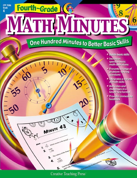Fourth-grade Math Minutes Ebook