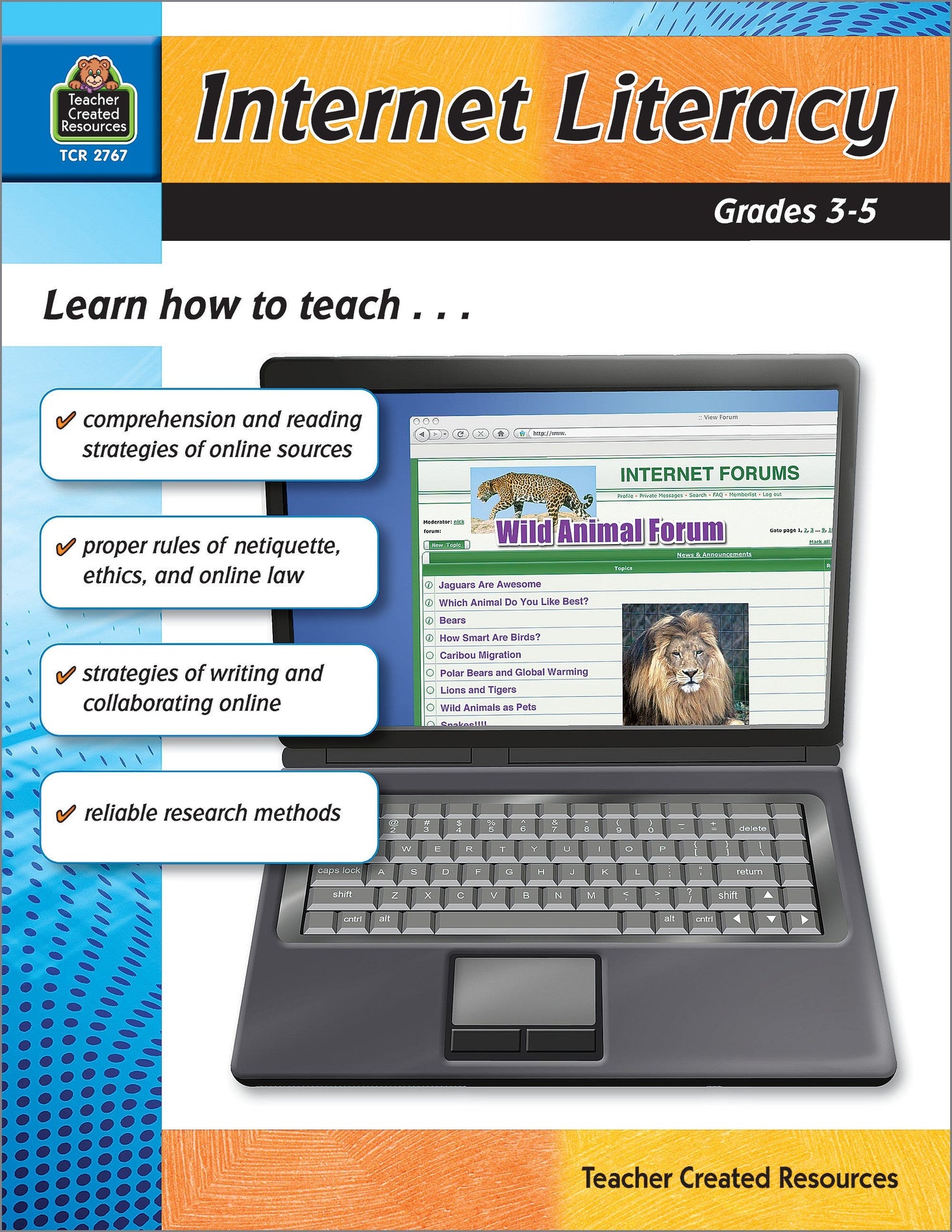 Internet Literacy Grd 3-5 Ebook