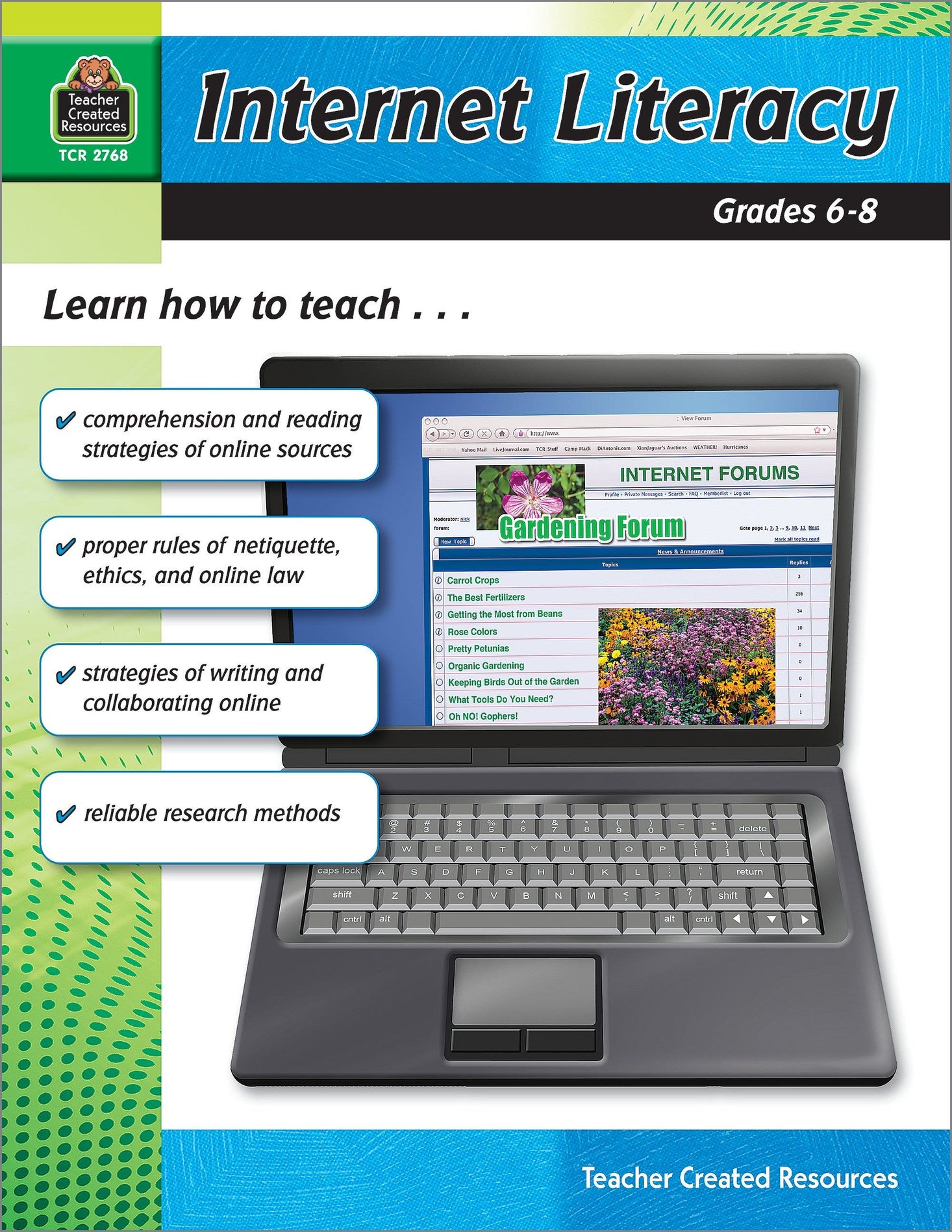 Internet Literacy Grd 6-8 Ebook