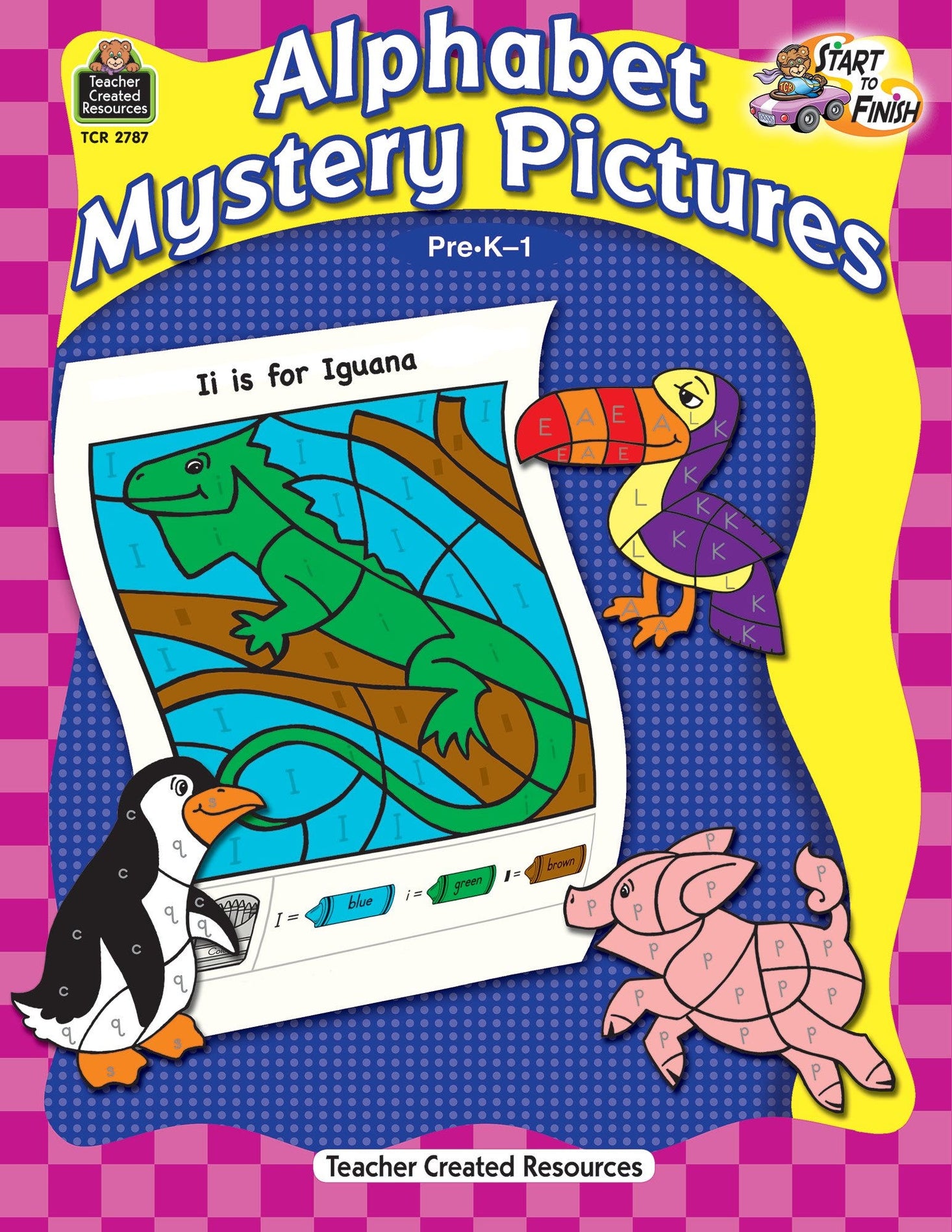 Start to Finish: Alphabet Mystery Pictures Ebook