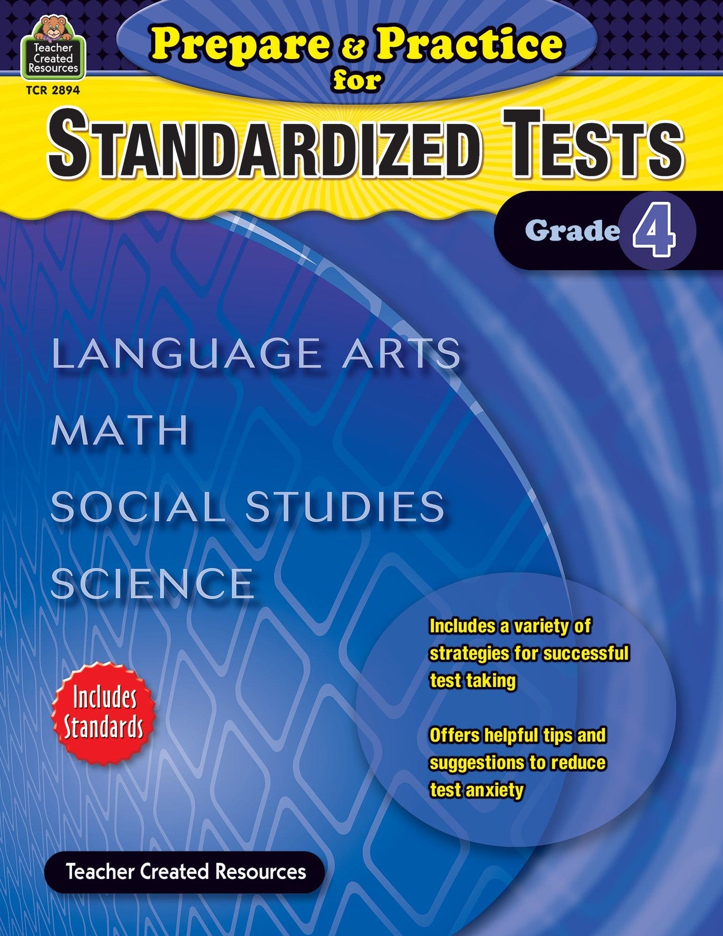 Prepare & Practice for Standardized Tests Grd 4 Ebook