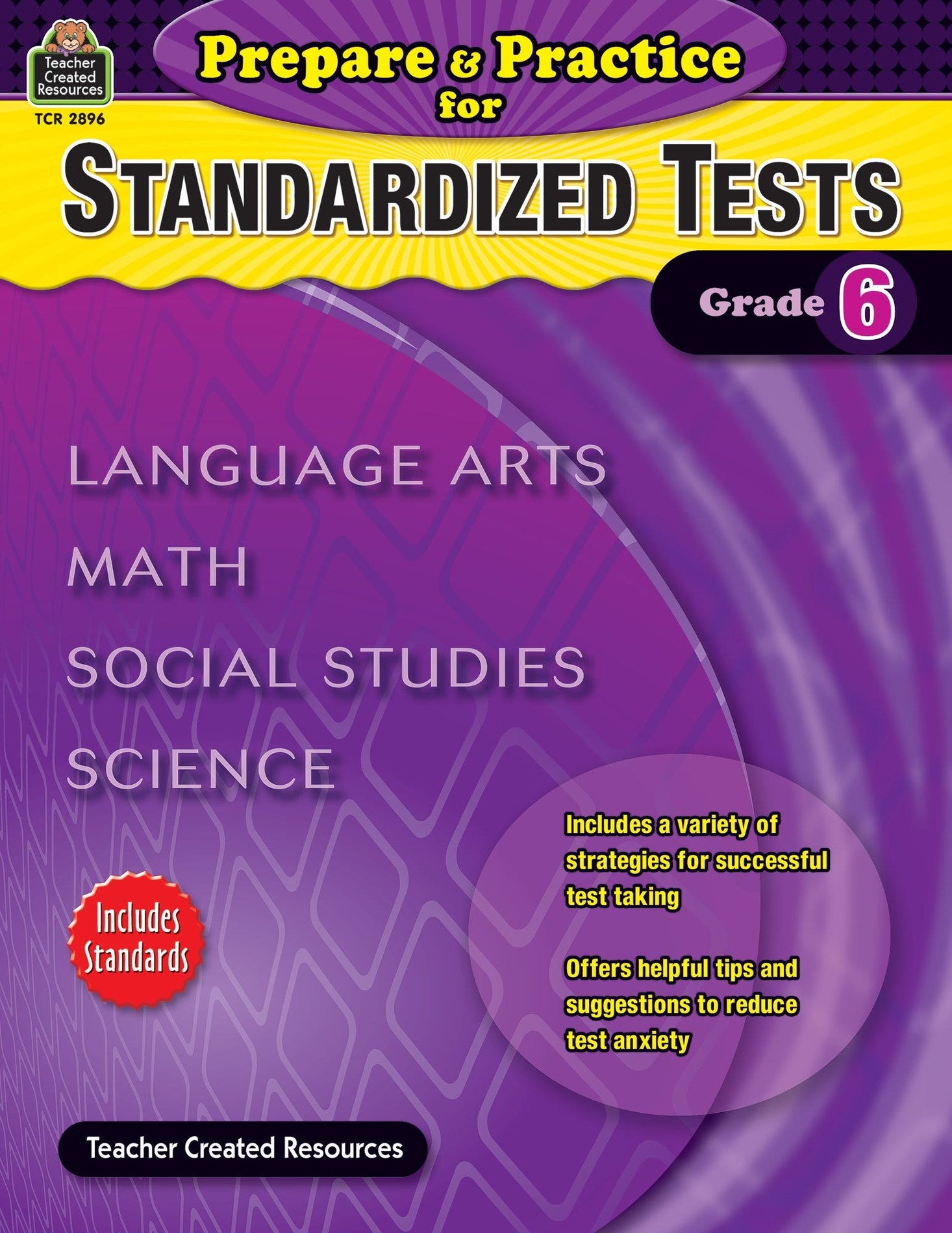 Prepare & Practice for Standardized Tests Grd 6 Ebook