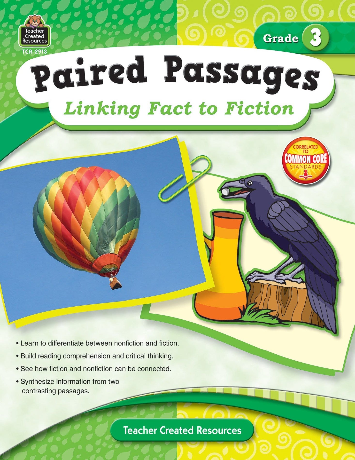 Paired Passages: Linking Fact to Fiction Grd 3 Ebook