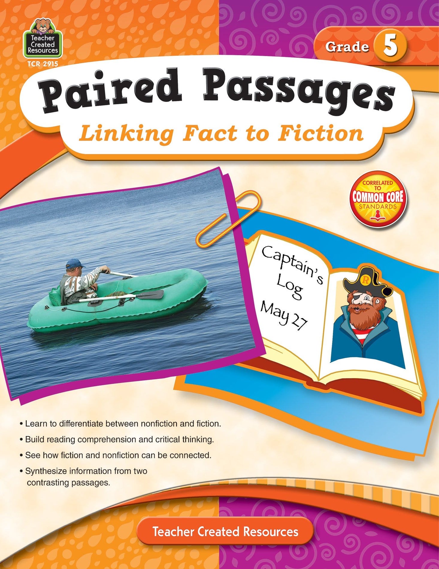 Paired Passages: Linking Fact to Fiction Grd 5 Ebook