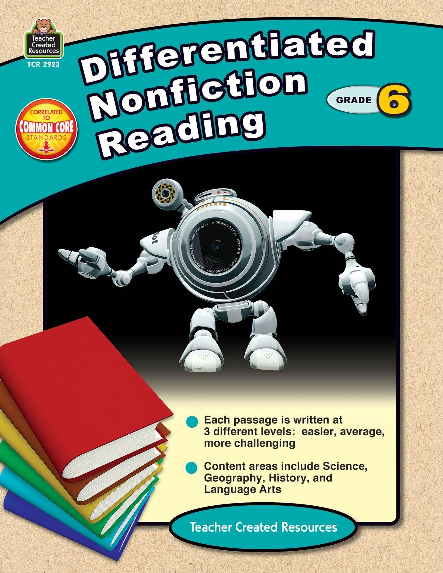Differentiated Nonfiction Reading Grd 6 Ebook