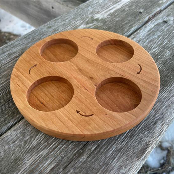 Lifecycle Wooden Tray by Naturally Inspired Play