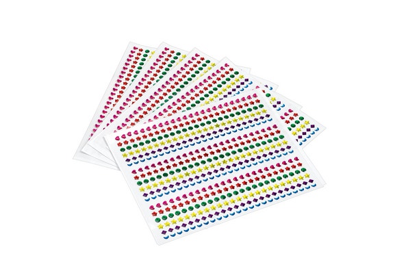 3-D Gem Stickers 2150 Pieces