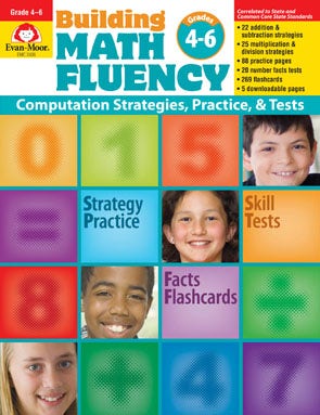 Building Math Fluency Grades 4 - 6 Ebook