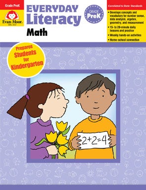 Everyday Literacy: Math Grade Pre-K Ebook
