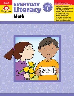 Everyday Literacy: Math Grade 1 Ebook